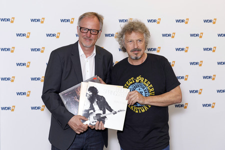 WDR Pressetermin mit Wolfgang Niedecken in Köln
