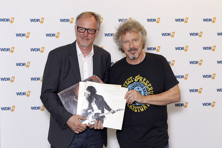 WDR Pressetermin mit Wolfgang Niedecken in Köln