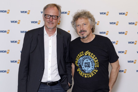 WDR Pressetermin mit Wolfgang Niedecken in Köln