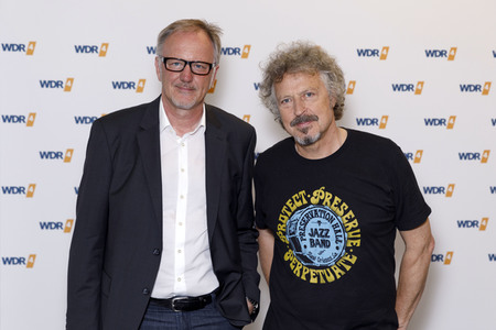 WDR Pressetermin mit Wolfgang Niedecken in Köln