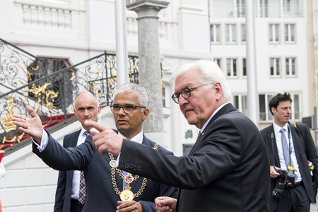 Antrittsbesuch von Frank-Walter Steinmeier in Bonn