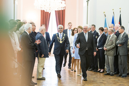 Antrittsbesuch von Frank-Walter Steinmeier in Bonn