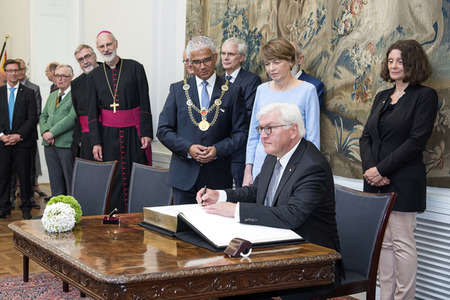 Antrittsbesuch von Frank-Walter Steinmeier in Bonn