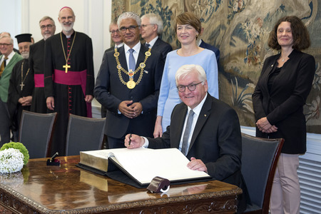 Antrittsbesuch von Frank-Walter Steinmeier in Bonn