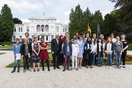 Antrittsbesuch von Frank-Walter Steinmeier in Bonn