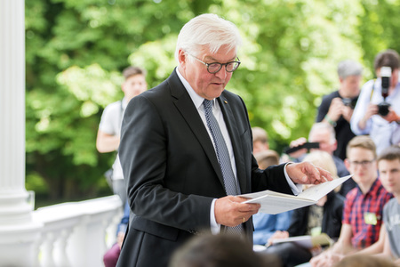 Antrittsbesuch von Frank-Walter Steinmeier in Bonn