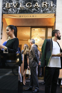Bulgari Boutique Eröffnung in Frankfurt
