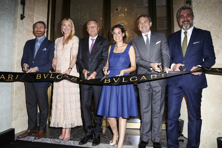 Bulgari Boutique Eröffnung in Frankfurt