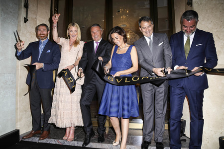 Bulgari Boutique Eröffnung in Frankfurt