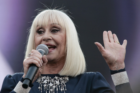 Raffaella Carrà in Madrid