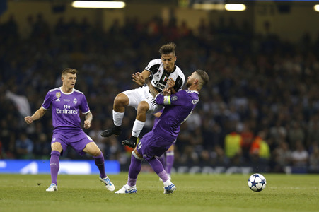UEFA Champions League Final Match Teal Madrid vs Juventus Turin in Cardiff