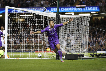 UEFA Champions League Final Match Teal Madrid vs Juventus Turin in Cardiff