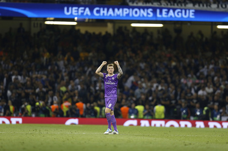 UEFA Champions League Final Match Teal Madrid vs Juventus Turin in Cardiff