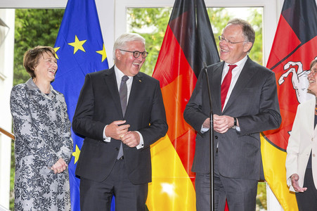 Antrittsbesuch von Frank-Walter Steinmeier in Hannover
