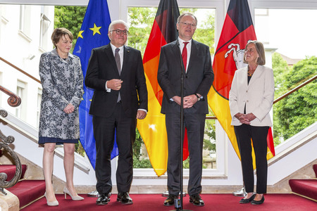 Antrittsbesuch von Frank-Walter Steinmeier in Hannover