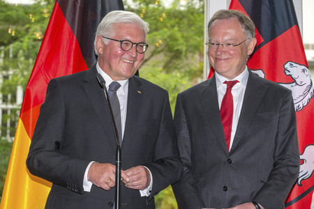 Antrittsbesuch von Frank-Walter Steinmeier in Hannover