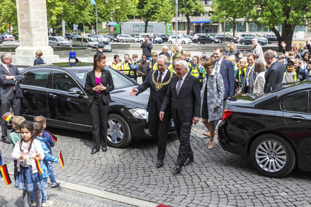 Antrittsbesuch von Frank-Walter Steinmeier in Hannover