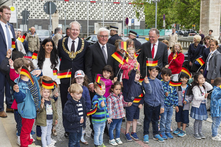 Antrittsbesuch von Frank-Walter Steinmeier in Hannover