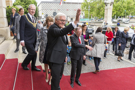 Antrittsbesuch von Frank-Walter Steinmeier in Hannover