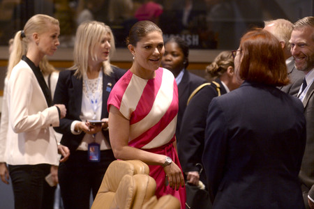 Prinzessin Victoria von Schweden bei der UN in New York