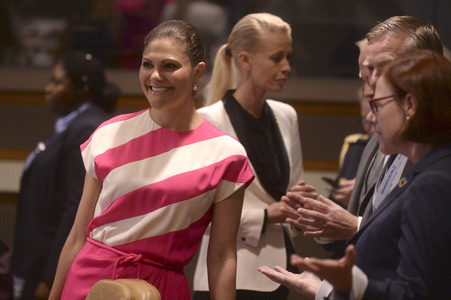 Prinzessin Victoria von Schweden bei der UN in New York