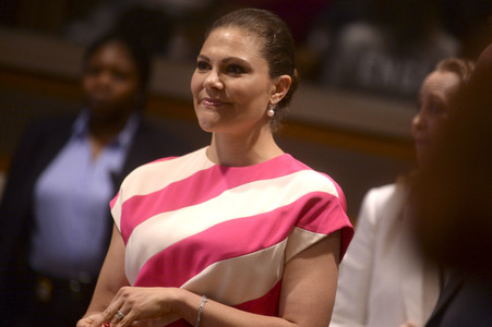 Prinzessin Victoria von Schweden bei der UN in New York
