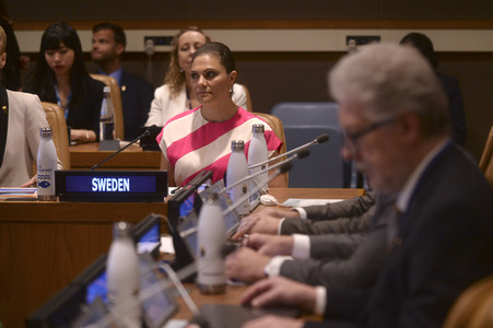 Prinzessin Victoria von Schweden bei der UN in New York