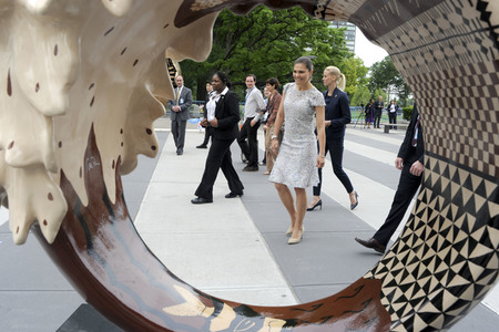 Prinzessin Victoria von Schweden bei der UN in New York