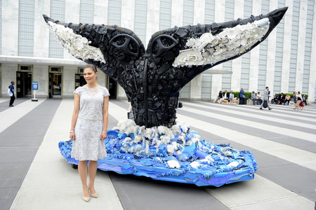 Prinzessin Victoria von Schweden bei der UN in New York