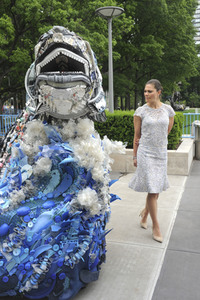 Prinzessin Victoria von Schweden bei der UN in New York