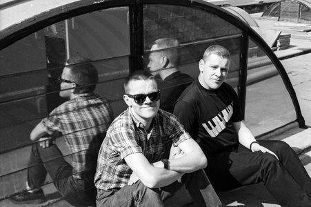 Photoshooting mit Bronski Beat in London