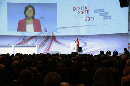 Digital Gipfel der Bundesregierung in Ludwigshafen