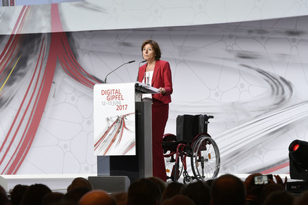Digital Gipfel der Bundesregierung in Ludwigshafen