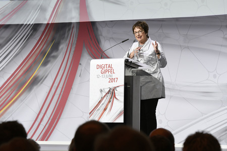 Digital Gipfel der Bundesregierung in Ludwigshafen