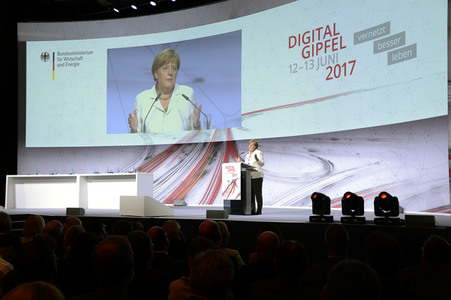 Digital Gipfel der Bundesregierung in Ludwigshafen