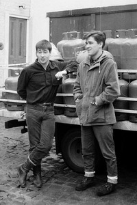 Photoshooting mit China Crisis in London