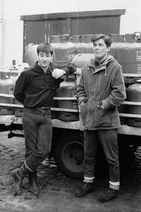 Photoshooting mit China Crisis in London