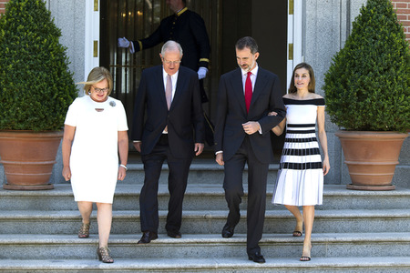 Der peruanische Präsident Pedro Pablo Kuczynski in Madrid