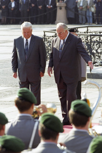 Verabschiedung der russischen Streitkräfte aus Deutschland in Berlin