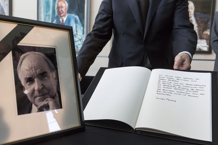 Kondolenz für Helmut Kohl