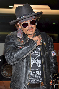 Ankunft von Johnny Depp in Tokio
