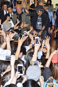 Ankunft von Johnny Depp in Tokio