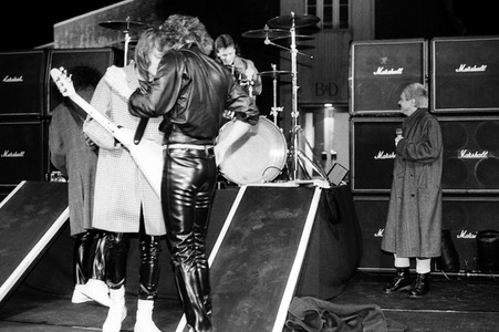 Videodreharbeiten mit Accept in London