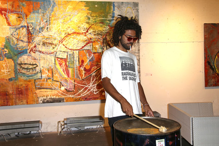 Vernissage Noah Becker 'Bake all Day' in Hamburg