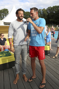 Wassersprung-Show 'Sprung meines Lebens' in Halle