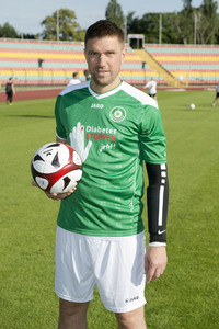 Fußballspiel FC Bundestag vs. FC Diabetologie in Berlin