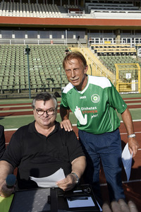 Fußballspiel FC Bundestag vs. FC Diabetologie in Berlin