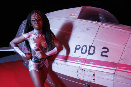 GEEK ART: Klingonin / Klingon Bodypainting