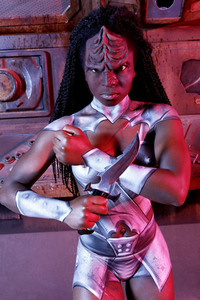 GEEK ART: Klingonin / Klingon Bodypainting