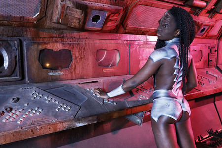 GEEK ART: Klingonin / Klingon Bodypainting